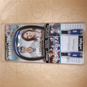HUGlight LED BRIGHT hands-free flexible light.